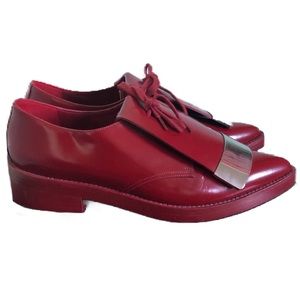 MARNI LACE UP DRESS SHOES MADE IN ITALY SIZE 41